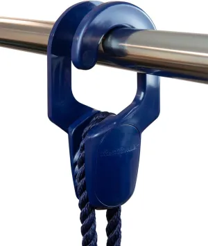 – 40 Blue - The Original Single Handed Fender Hanger - Made from UV Resistant Plastic - Sold in Pairs