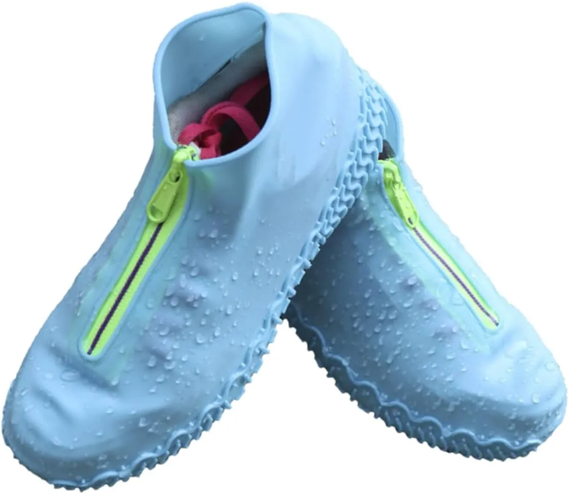 1 Pair Silicone Shoes Cover Rain Boots Mud Shoe Coverings Waterproof Boot Covers Shoe Covers Shoes