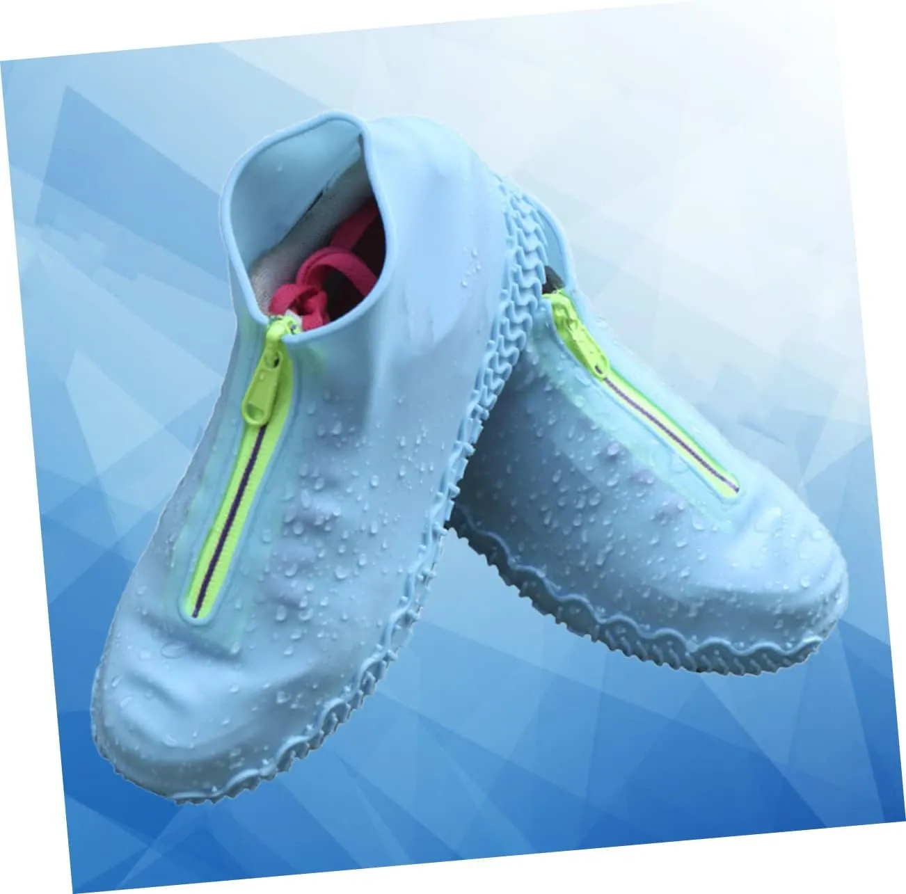1 Pair Silicone Shoes Cover Rain Boots Mud Shoe Coverings Waterproof Boot Covers Shoe Covers Shoes