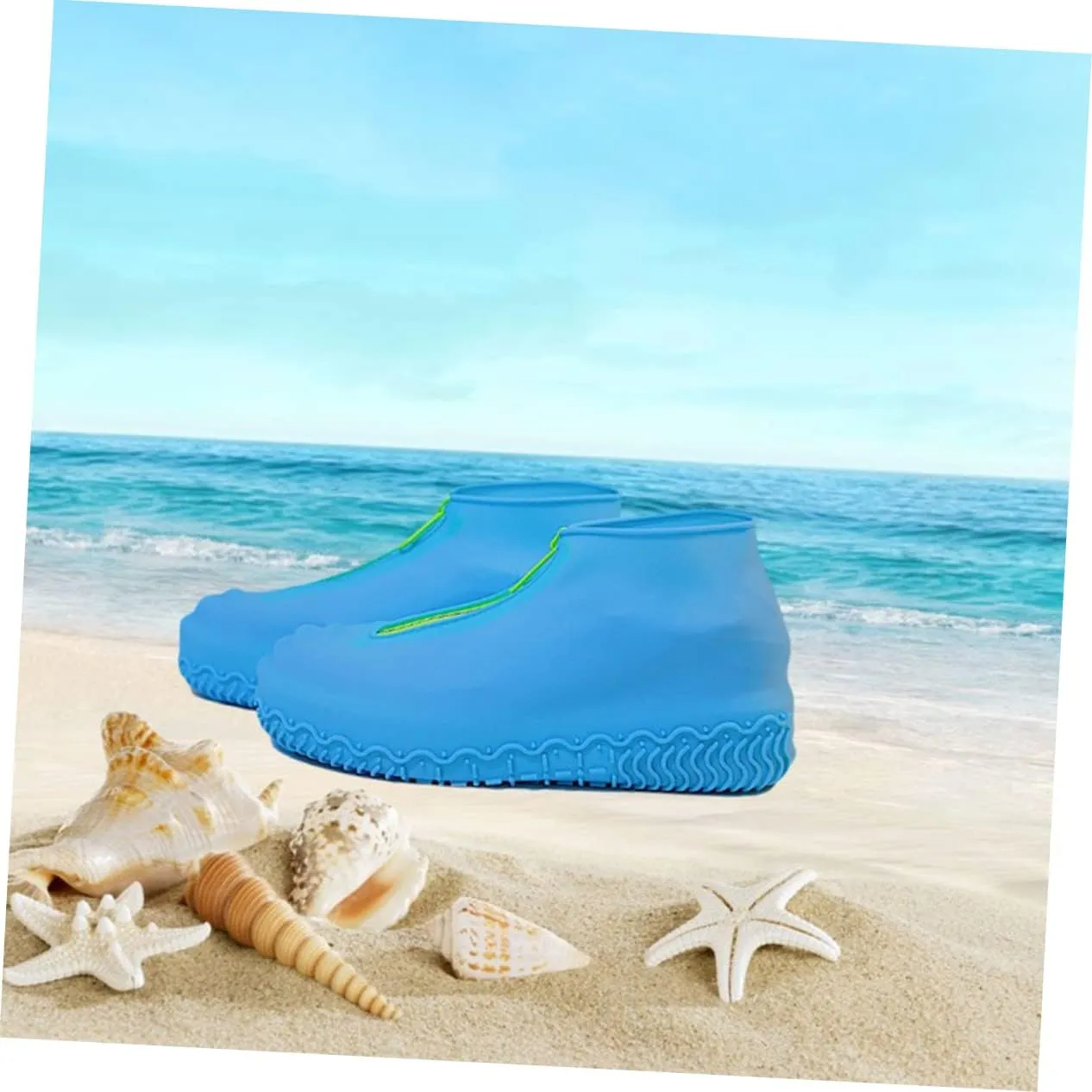 1 Pair Silicone Shoes Cover Rain Boots Mud Shoe Coverings Waterproof Boot Covers Shoe Covers Shoes