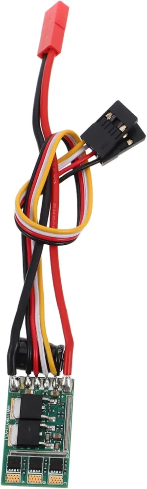 15a Esc with for Fixed Wing Aircraft and Helicopters Supports Lipo Optimized Speed Control for Enhanced Flight Performance