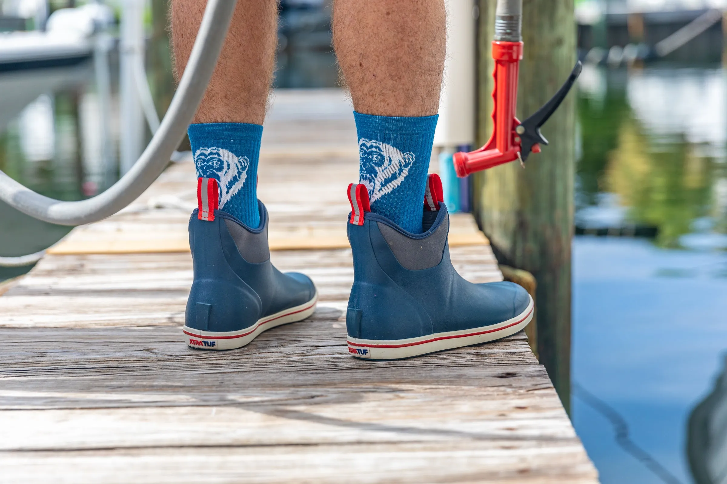 2-Pair Lightweight Guide Series Merino Socks (Navy)