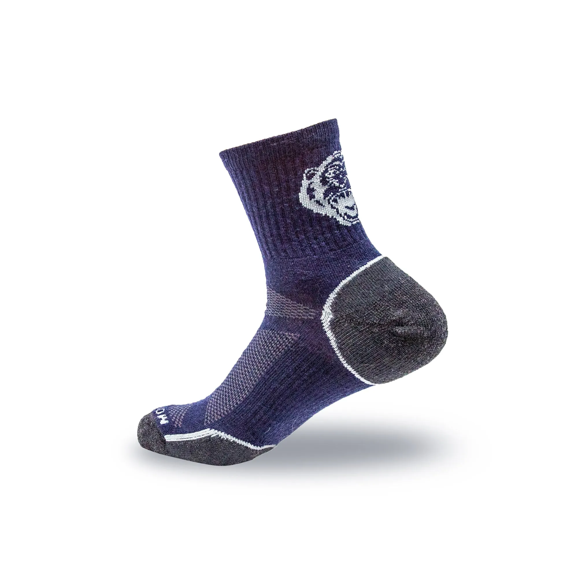 2-Pair Lightweight Guide Series Merino Socks (Navy)