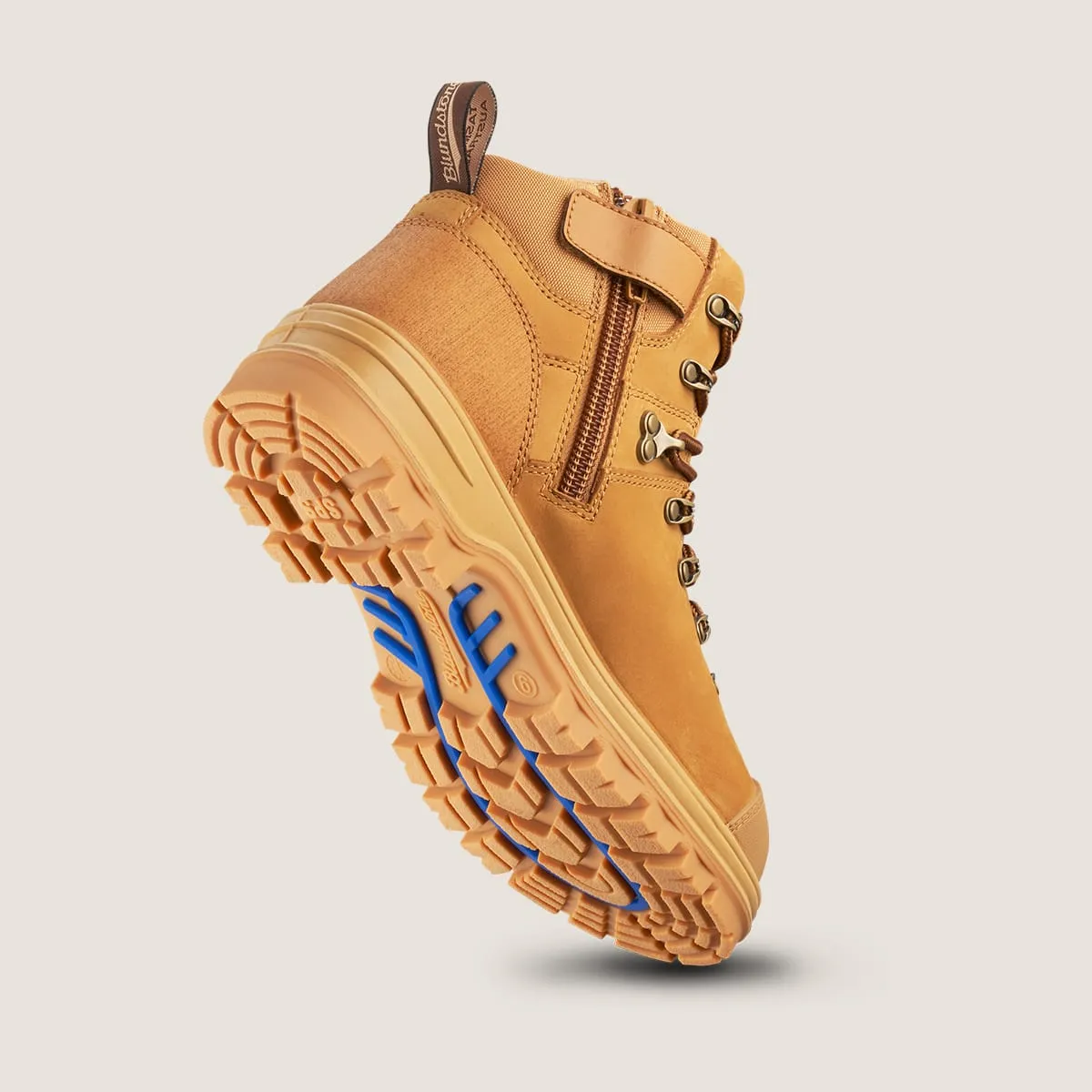 #243 UNISEX ZIP UP SERIES-Wheat