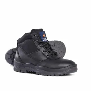 260020-Lace Up Boot-BLACK