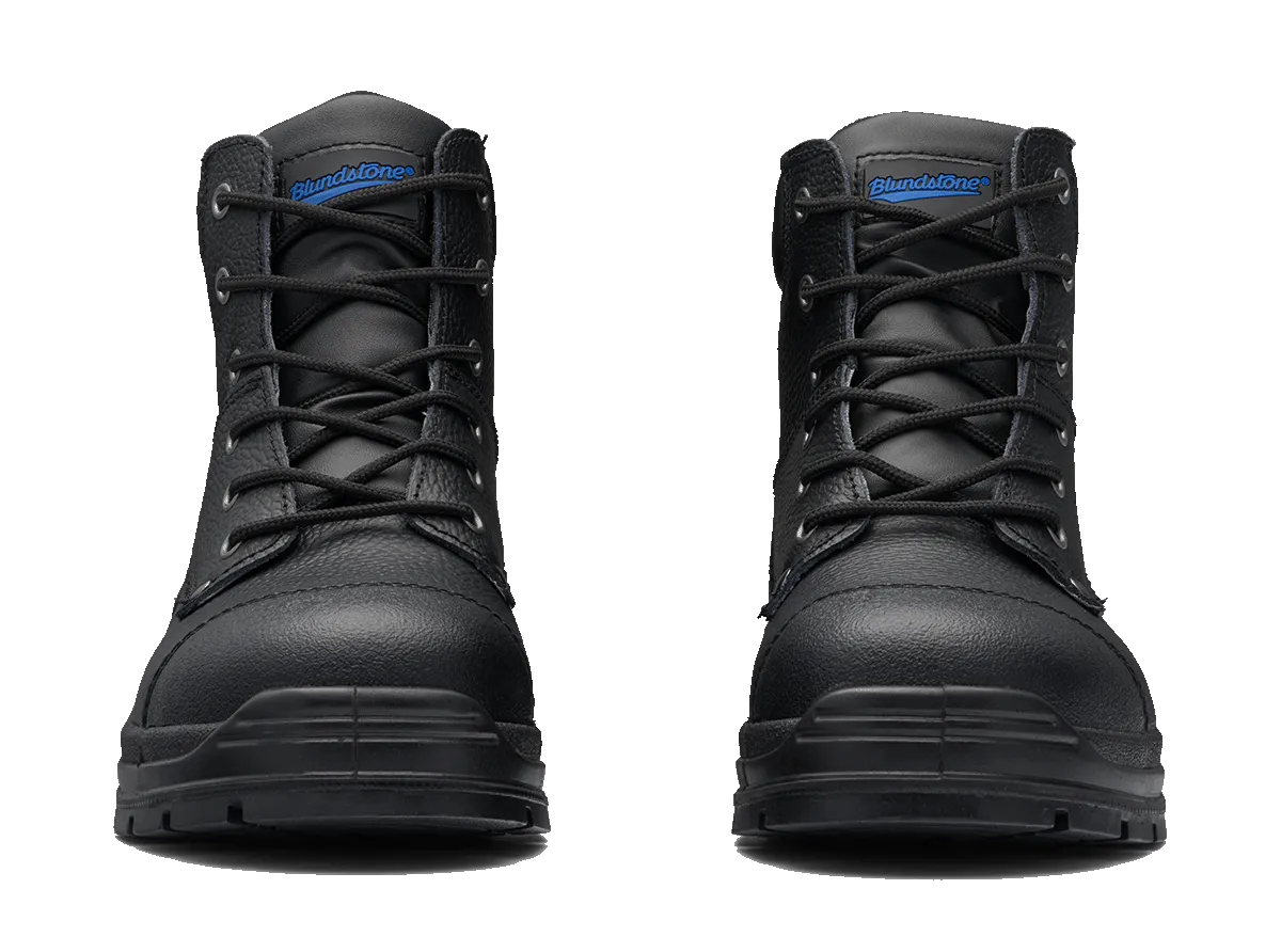 #313 UNISEX LACE UP-Black