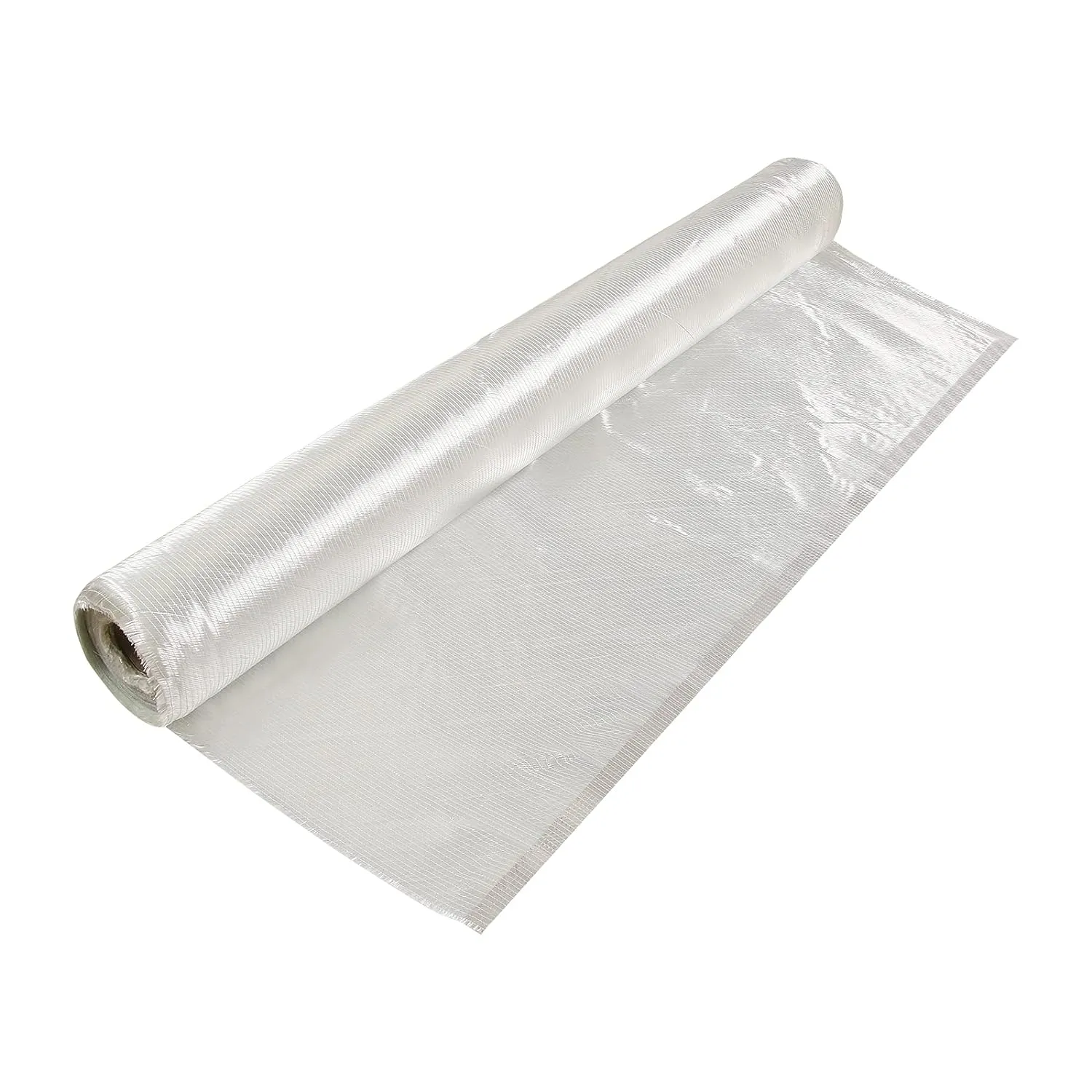  45°/-45° Fiberglass Biaxial Cloth Mat, 50" x 10 Yards,Epoxy and Polyester Compatible, for Boat Construction, Wind Turbine Blades, skis, auto Body Repair and Skateboards (125 Sq.Ft)