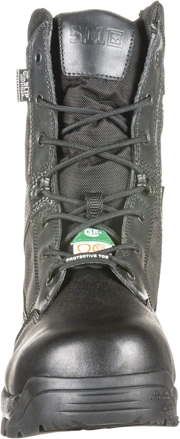 5.11 Tactical Men's A.T.A.C. 2.0 8" Shield Boot, Waterproof, Slip & Oil Resistant Outsole, Style 12416