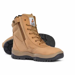 951050-Non-Safety High Leg ZipSider Boot-WHEAT