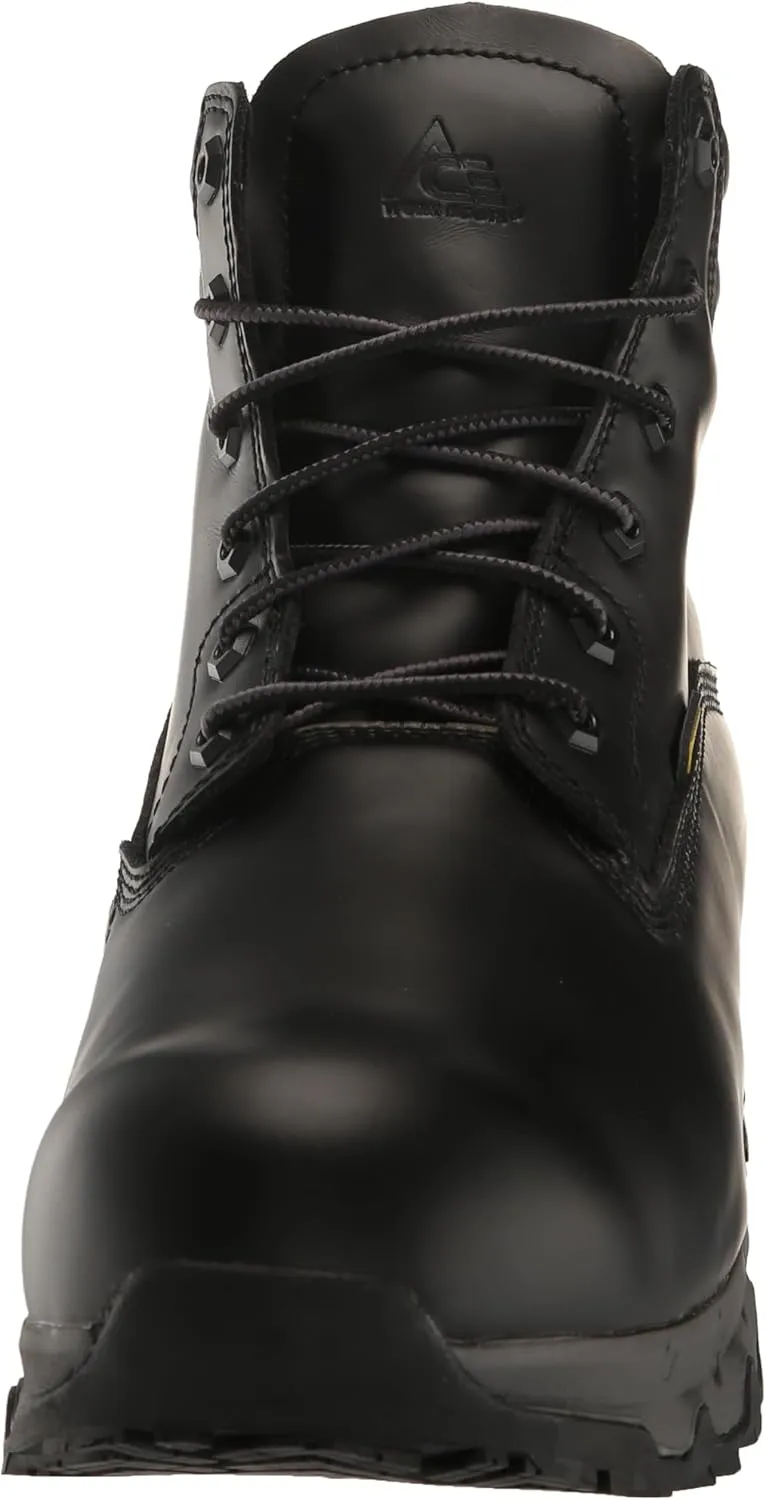ACE Work Boots by SFC Pike Chill, Men's Composite Toe (CT) or Soft Toe Work Boots, Slip Resistant, Water Resistant, Black