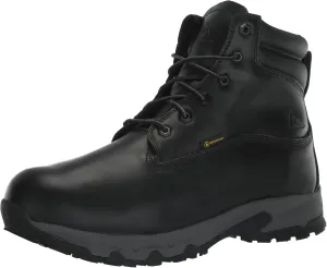 ACE Work Boots by SFC Pike Chill, Men's Composite Toe (CT) or Soft Toe Work Boots, Slip Resistant, Water Resistant, Black