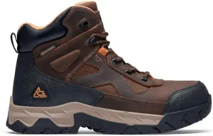 ACE Work Boots Glacier, Men's Steel Toe (ST) and Nano Composite Toe (NCT) Work Boots, Slip Resistant, Water Resistant, Black