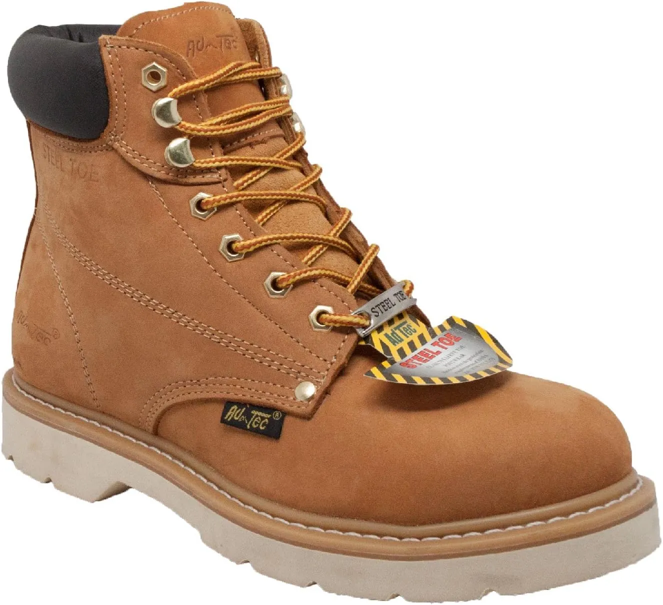 Ad Tec Men's Work Boot, Nubuck Tan, 14