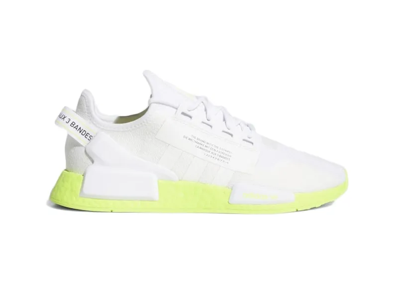 adidas NMD_R1 V2 Cloud White Neon