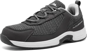 alcubieree OTR Mens Walking Shoes Diabetic Orthopedic Sneakers for Plantar Fasciitis