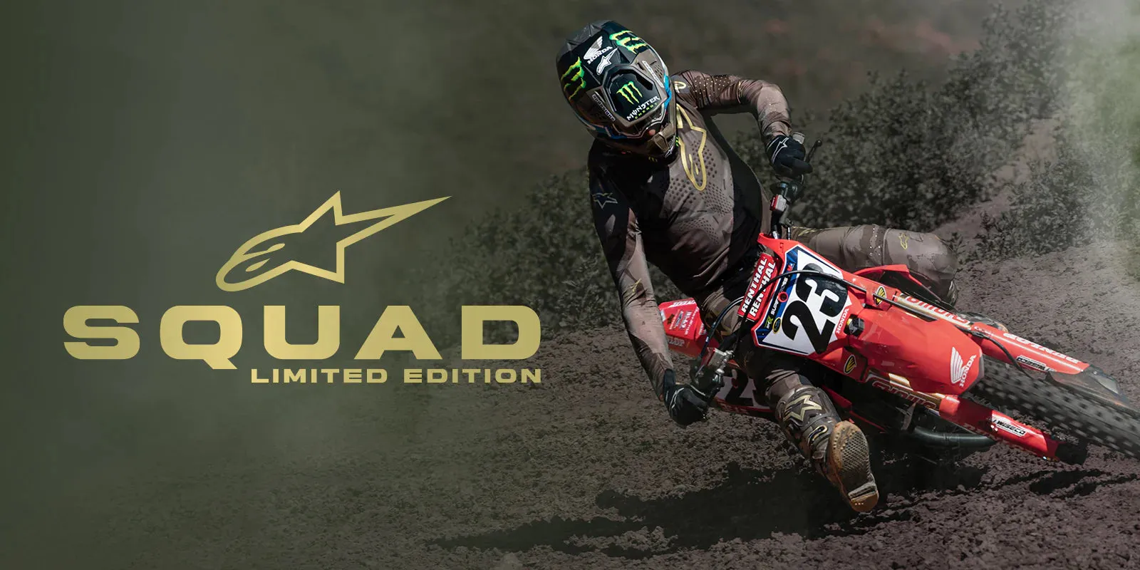 ALPINESTARS 2023 LE SQUAD TECH 10 DARK BROWN/KANGAROO GOLD BOOTS