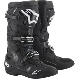 ALPINESTARS 2025 TECH 10 BLACK BOOTS