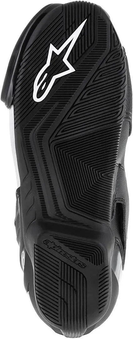 Alpinestars Unisex's Motorcycle Shoes, Black Grey Fluo Red, 47 EU