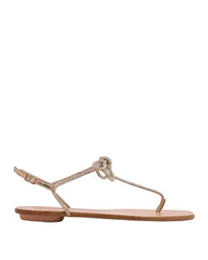 AQUAZZURA CAPRI NIGHTS SANDAL FLAT