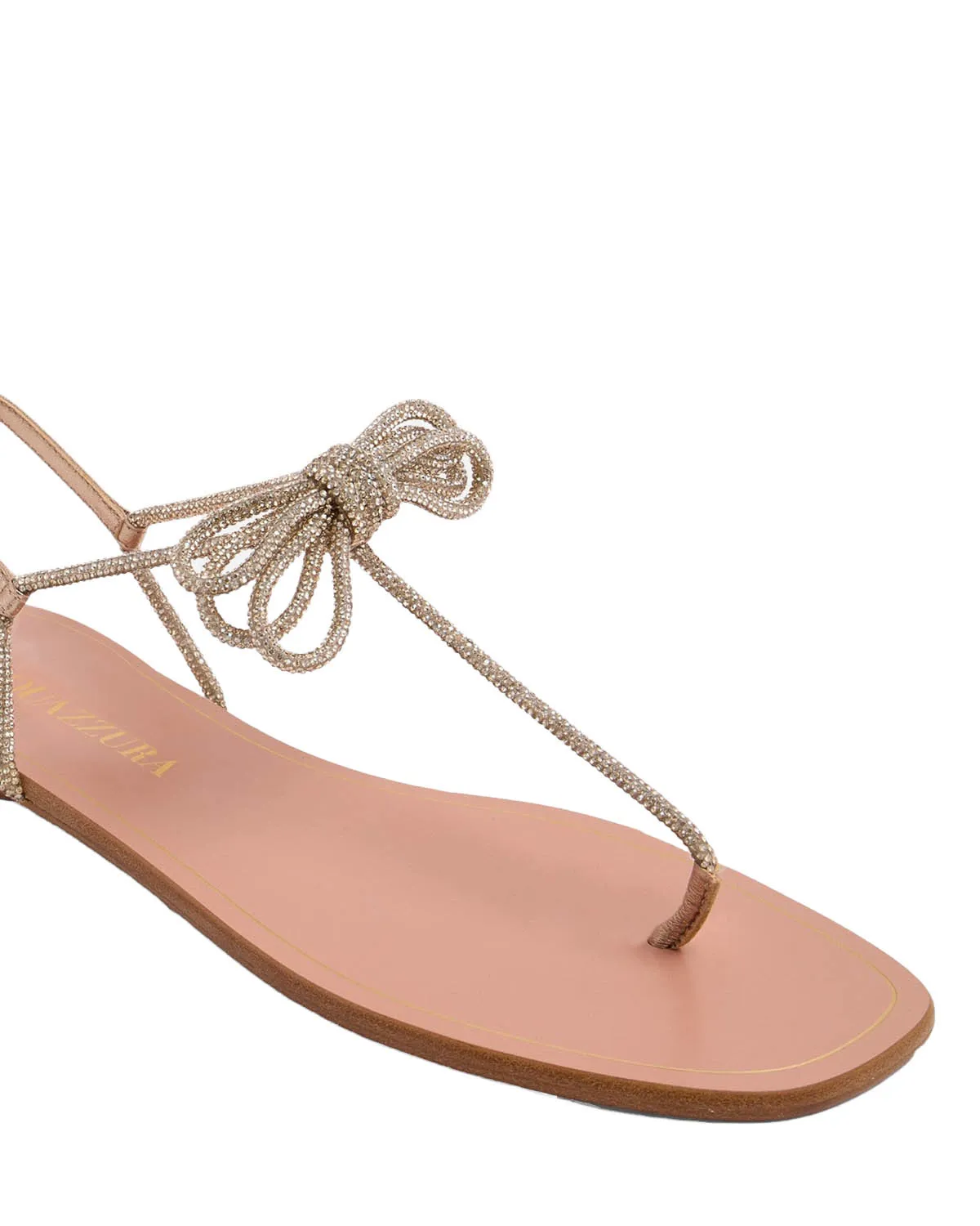 AQUAZZURA CAPRI NIGHTS SANDAL FLAT