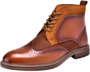 Arkbird Chelsea Ankle Boots for Men Genuine Leather Oxford Casual and Formal Dress Boot