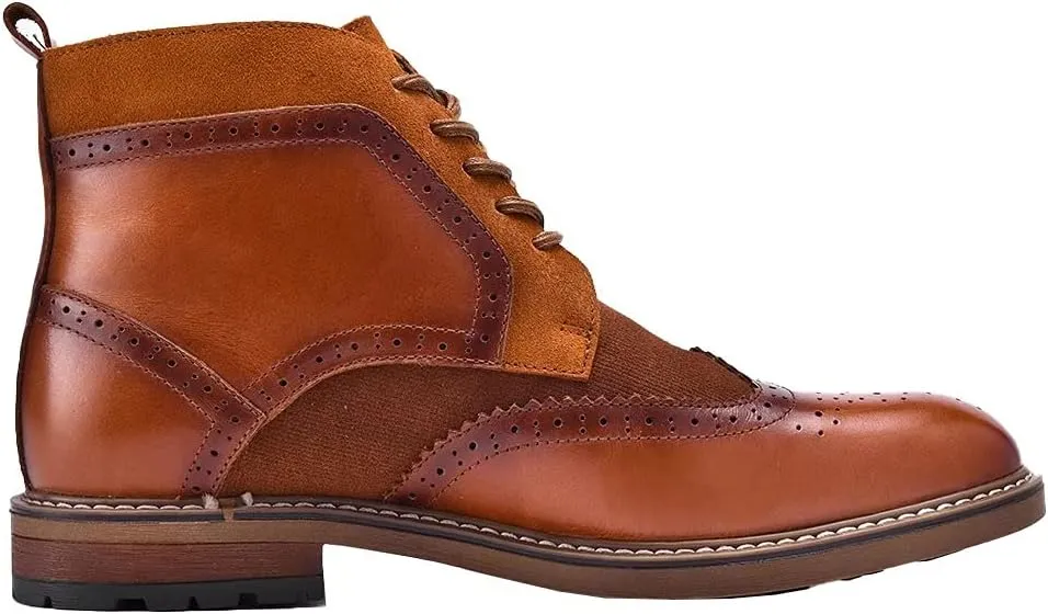 Arkbird Chelsea Ankle Boots for Men Genuine Leather Oxford Casual and Formal Dress Boot