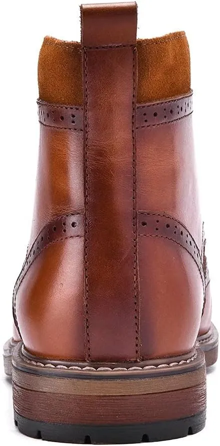 Arkbird Chelsea Ankle Boots for Men Genuine Leather Oxford Casual and Formal Dress Boot