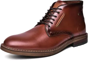 Arkbird Mens Chukka Boots Suede Leather Classic Fashion Casual Ankle Lace-up Dress Boots for Men