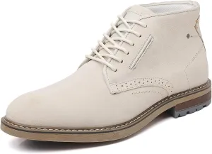 Arkbird Mens Chukka Boots Suede Leather Classic Fashion Casual Ankle Lace-up Dress Boots for Men
