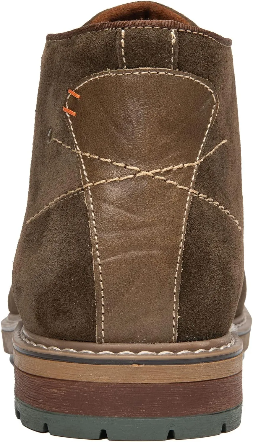 Arkbird Mens Chukka Boots Suede Leather Classic Fashion Casual Ankle Lace-up Dress Boots for Men