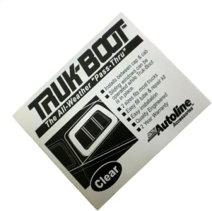 Auto Line Truk Inflatable Boot Camper Shell Topper Cap Seal Full Size Truck 3000 TC200