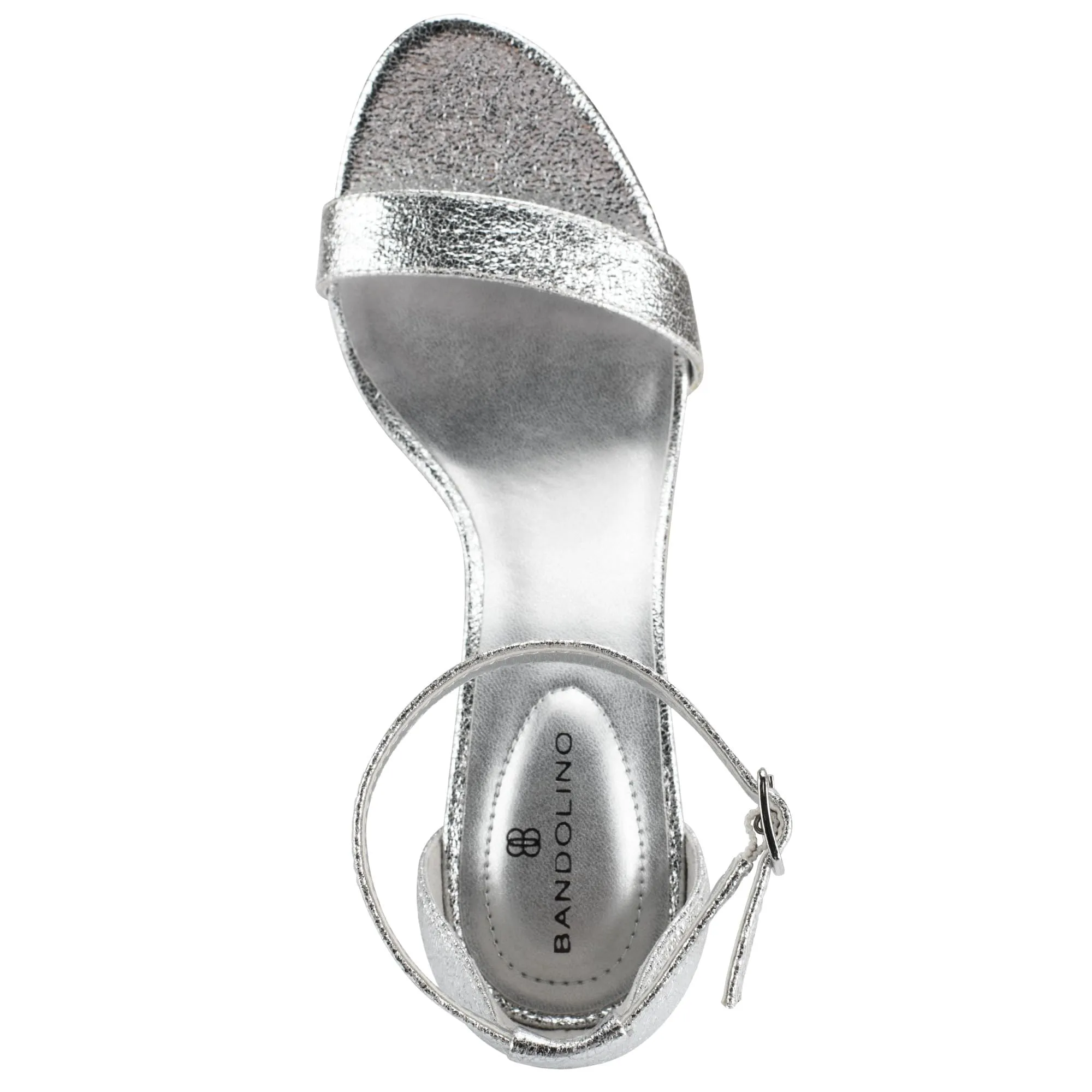 Bandolino Women's Armory Heeled Sandal, Moon, 7.5