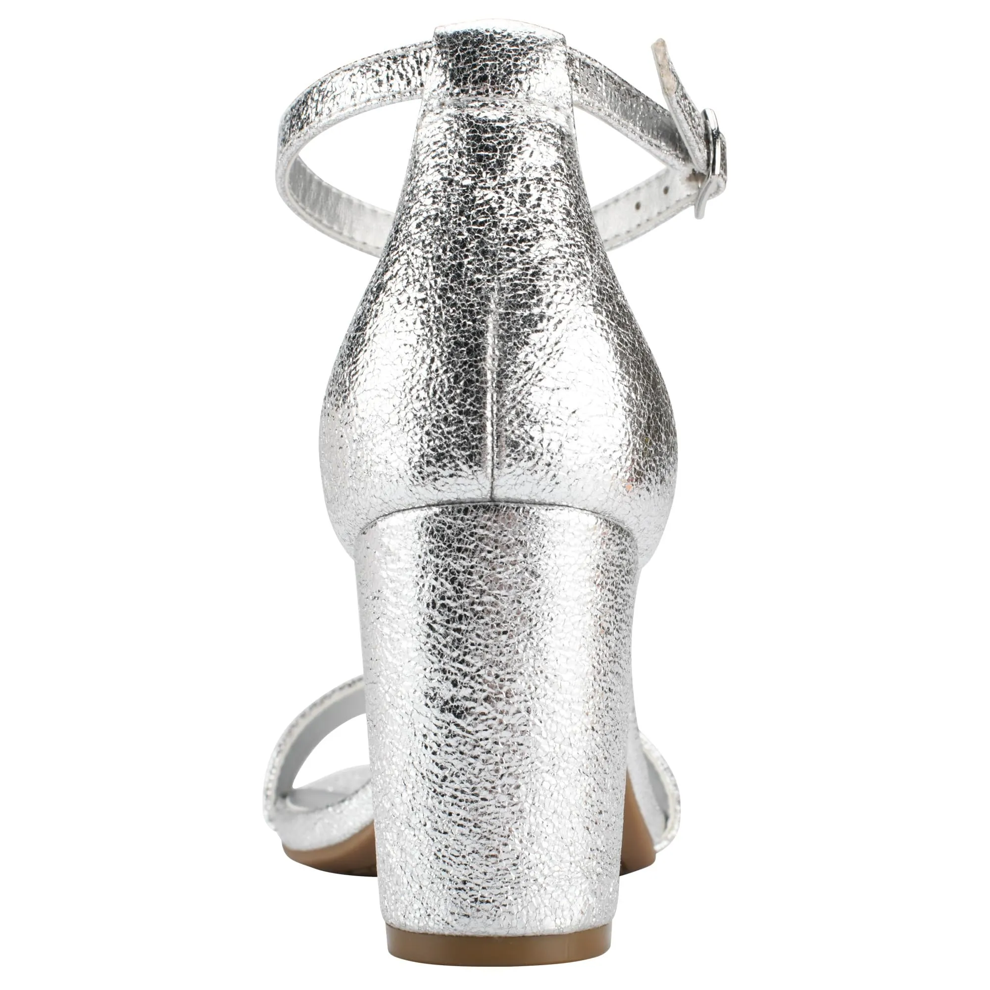 Bandolino Women's Armory Heeled Sandal, Moon, 7.5