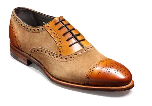 Barker Dover - Cedar Calf/Snuff Suede