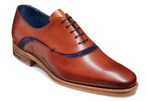 Barker Emerson - Antique Rosewood/Navy Suede