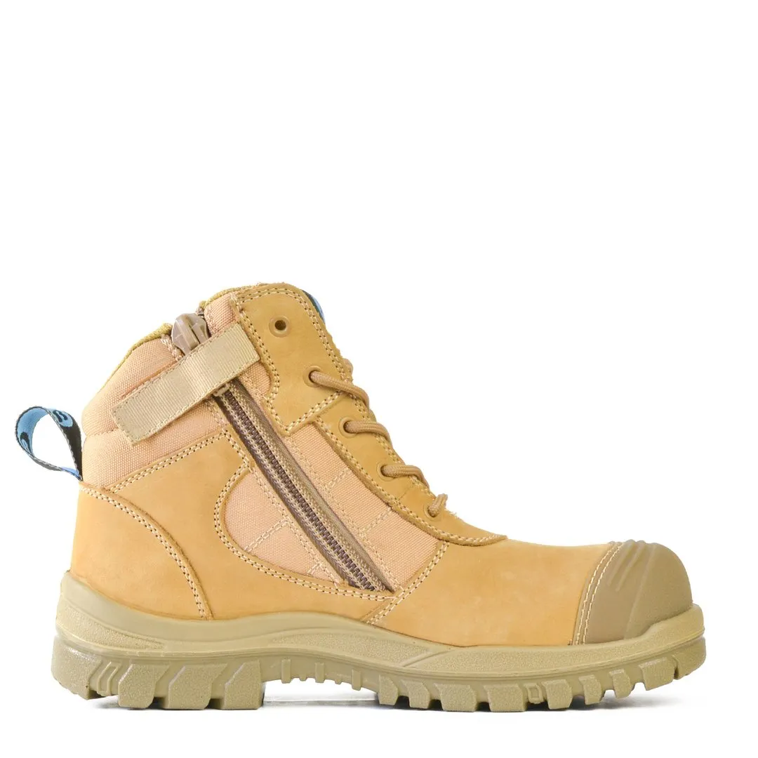 Bata Zippy Naturals Zip up Wheat