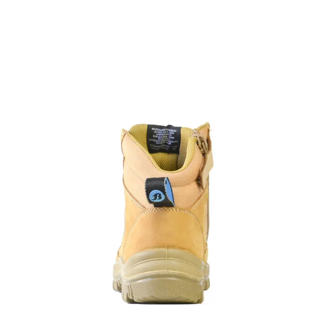 Bata Zippy Naturals Zip up Wheat
