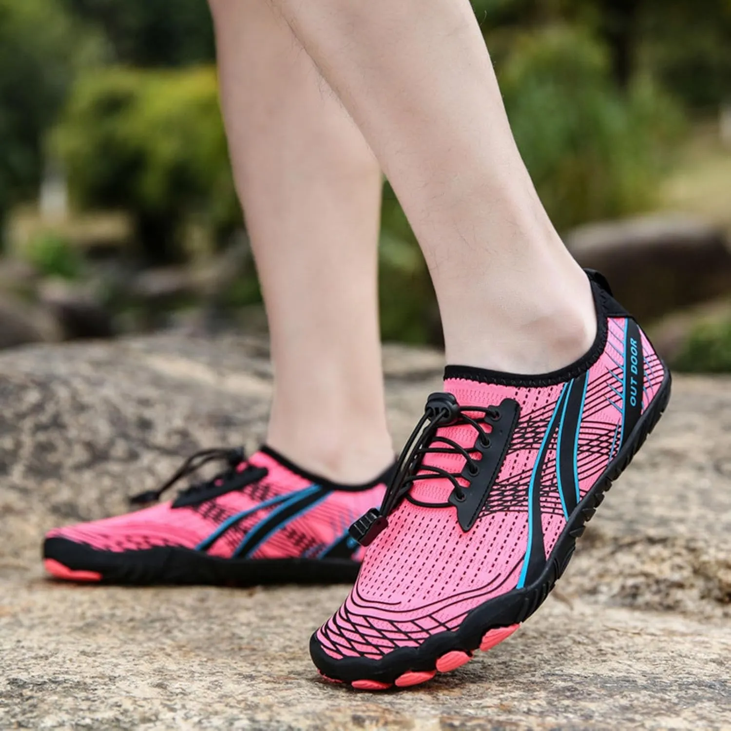 Beach Swim Water Shoes for Men Women Quick Dry Barefoot Aqua Pool Surf Hiking Kayaking Diving Yoga Lightweight Breathable