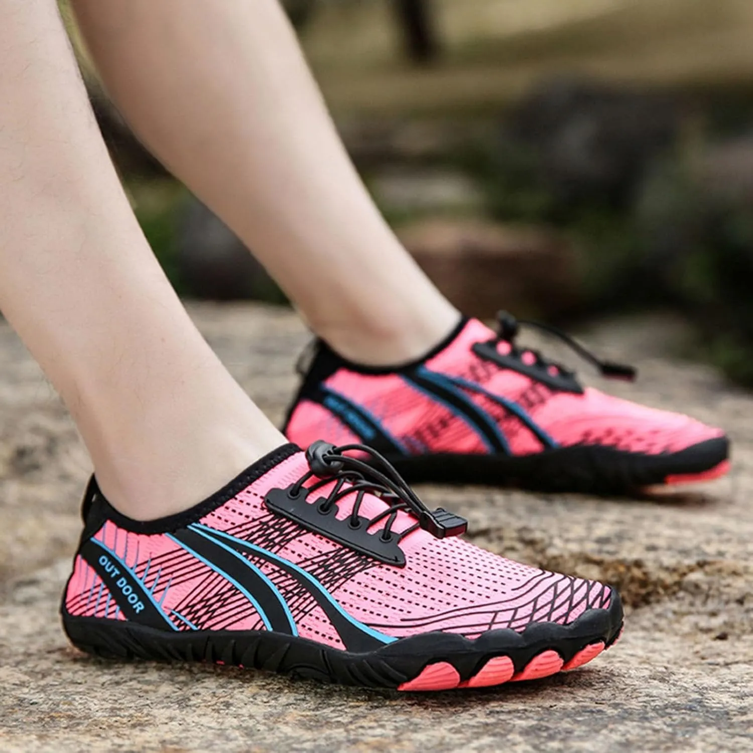 Beach Swim Water Shoes for Men Women Quick Dry Barefoot Aqua Pool Surf Hiking Kayaking Diving Yoga Lightweight Breathable