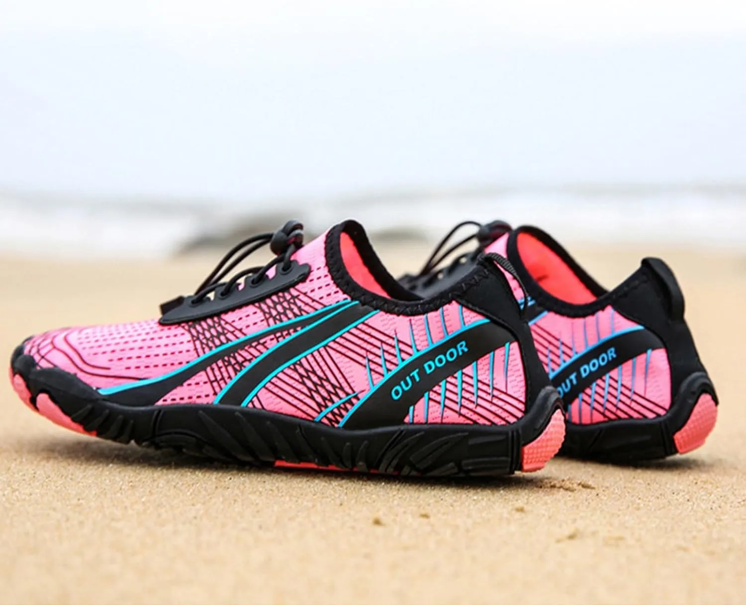 Beach Swim Water Shoes for Men Women Quick Dry Barefoot Aqua Pool Surf Hiking Kayaking Diving Yoga Lightweight Breathable