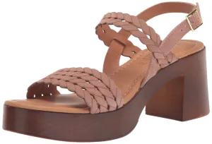 Bella Vita Made in Italy Women's Jud-Italy Heeled Sandal, Blush Suede Leather, 8