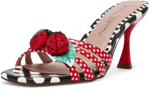 Betsey Johnson Women's Cloverr Heeled Sandal
