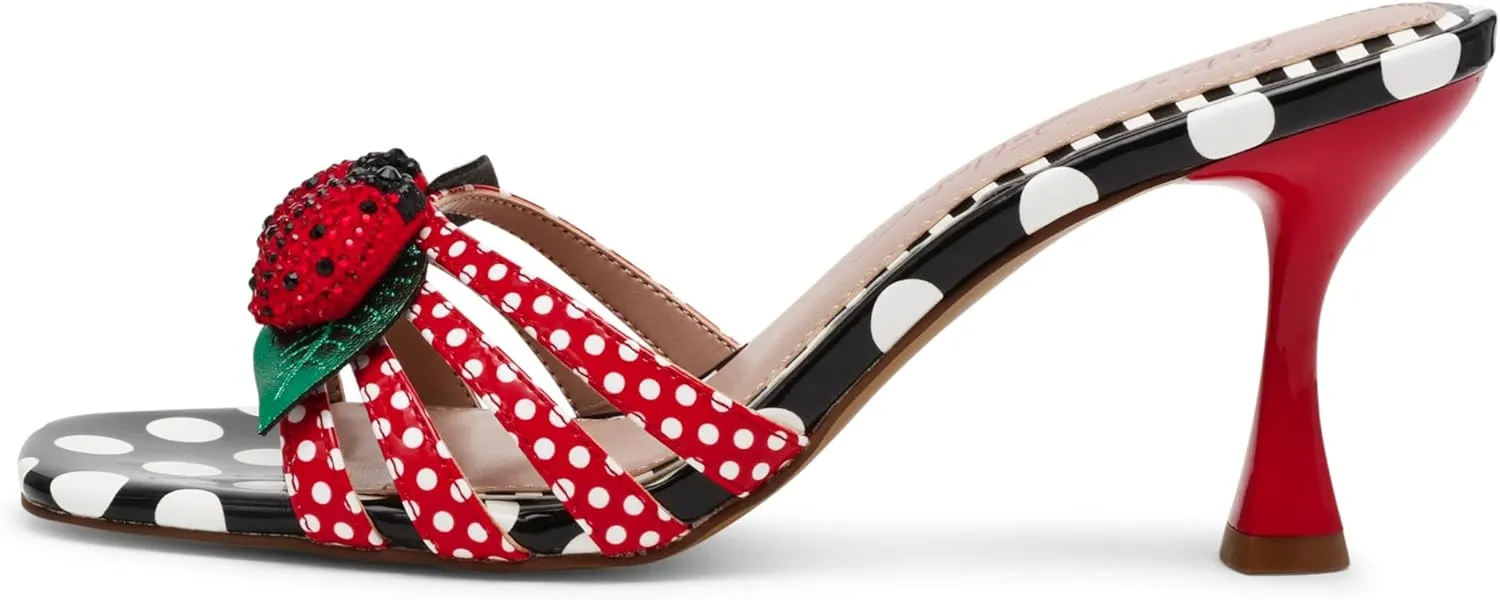 Betsey Johnson Women's Cloverr Heeled Sandal