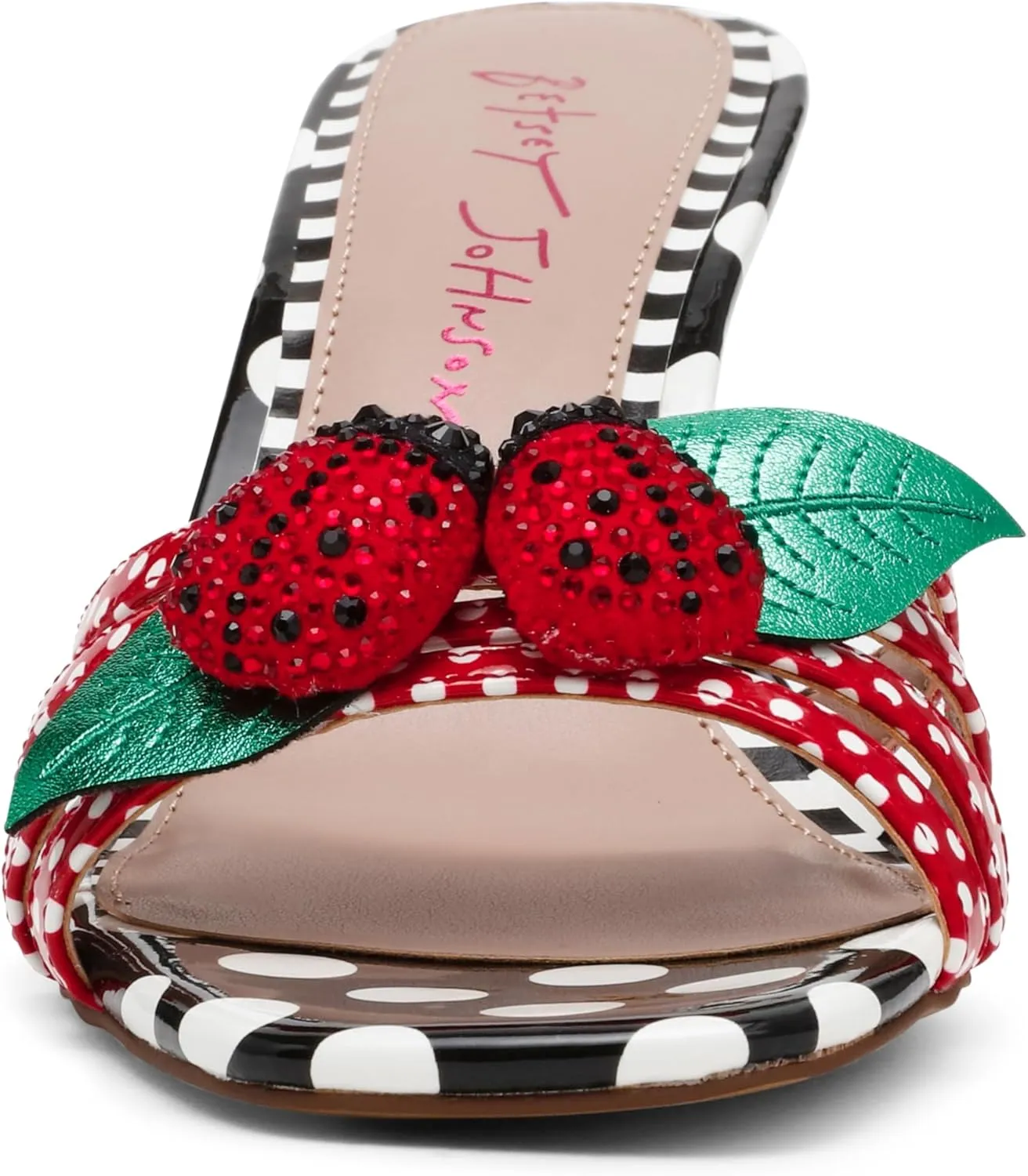 Betsey Johnson Women's Cloverr Heeled Sandal