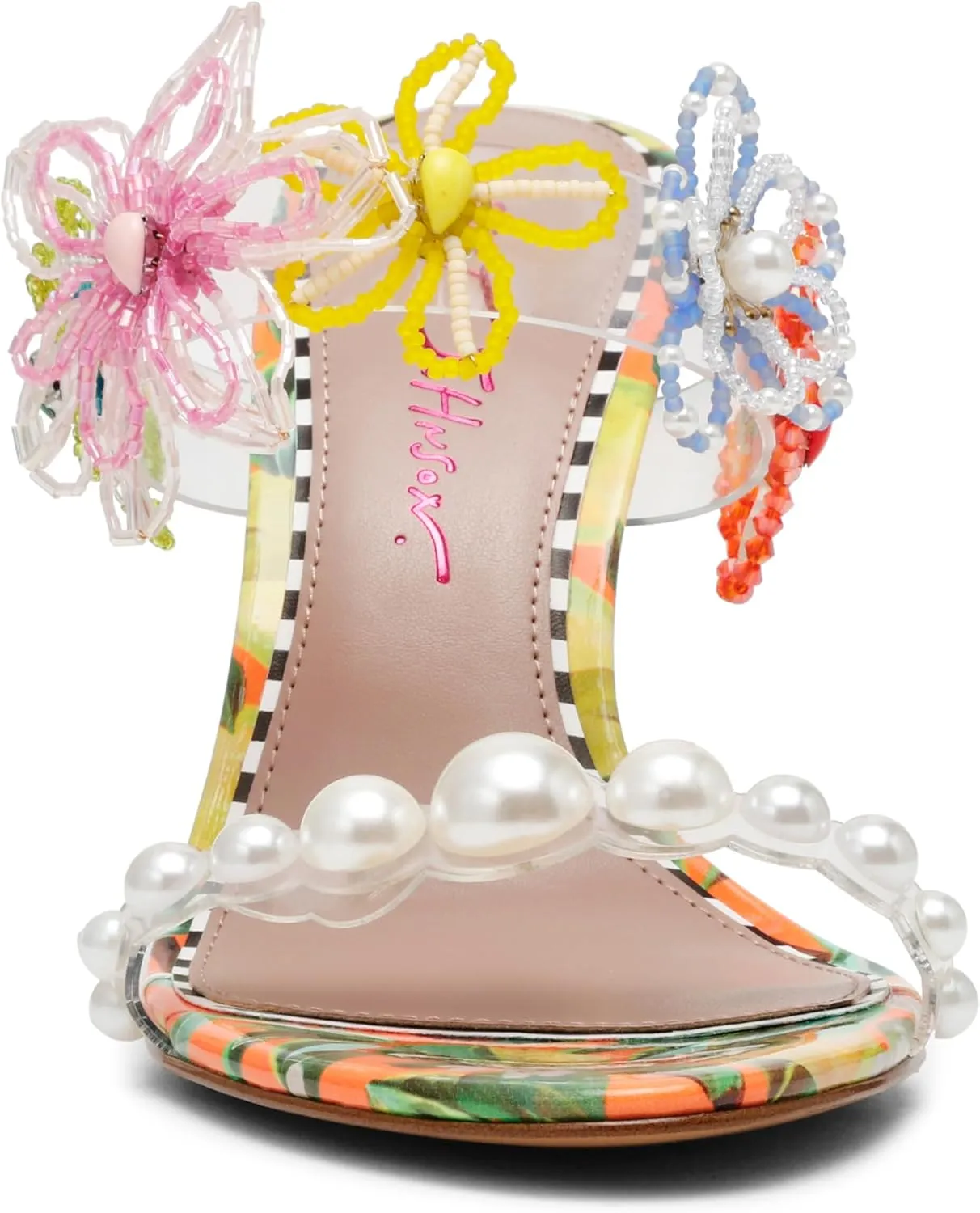 Betsey Johnson Women's Goldiee Heeled Sandal
