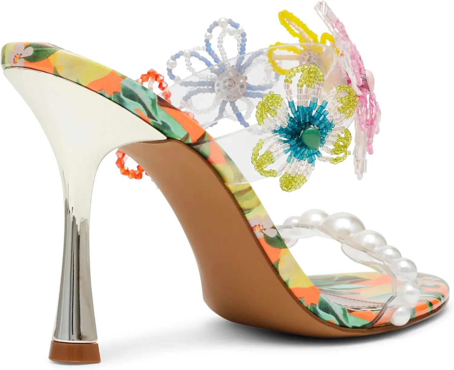 Betsey Johnson Women's Goldiee Heeled Sandal