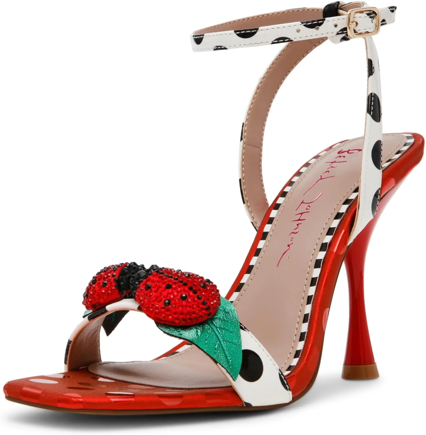 Betsey Johnson Women's Lolla Heeled Sandal