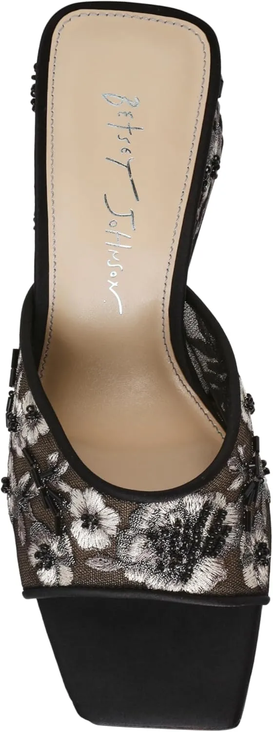Betsey Johnson Women's Roo-e Heeled Sandal