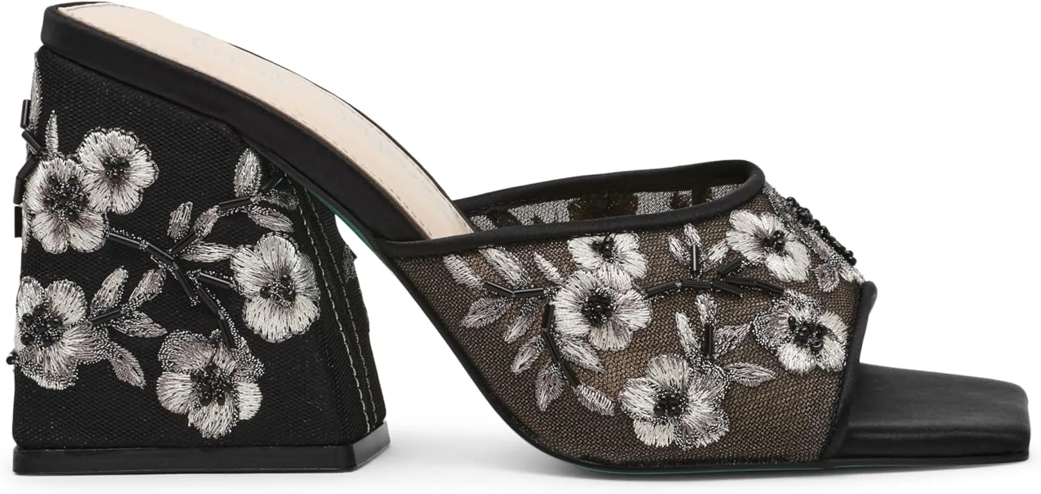 Betsey Johnson Women's Roo-e Heeled Sandal