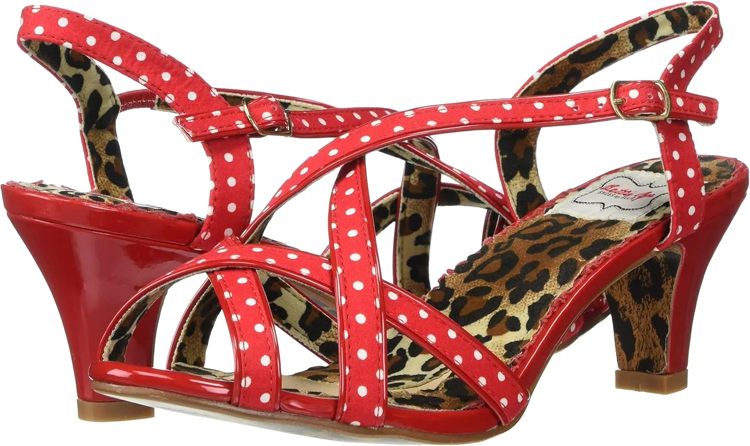 Bettie Page Women's Bp250-gracie Heeled Sandal